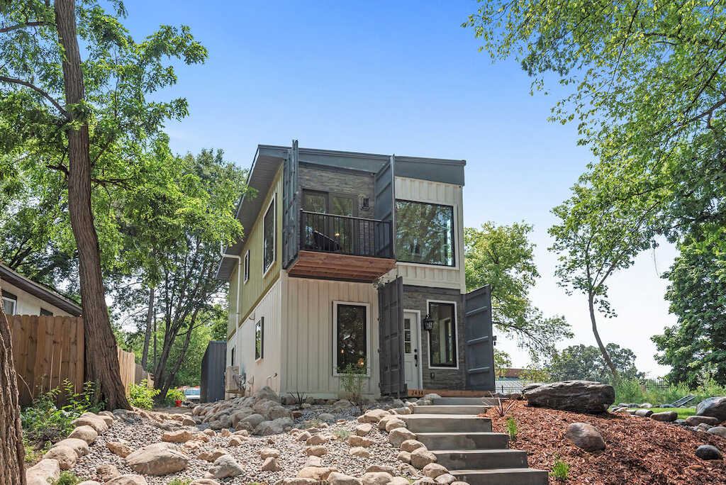 shipping container home construction near minneapolis mn
