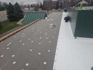 TPO roof full replacement in Woodbury, MN