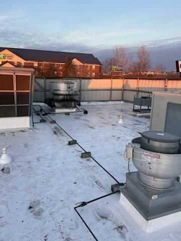 TPO roof full replacement in Woodbury, MN