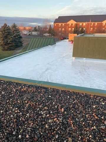 TPO roof full replacement in Woodbury, MN